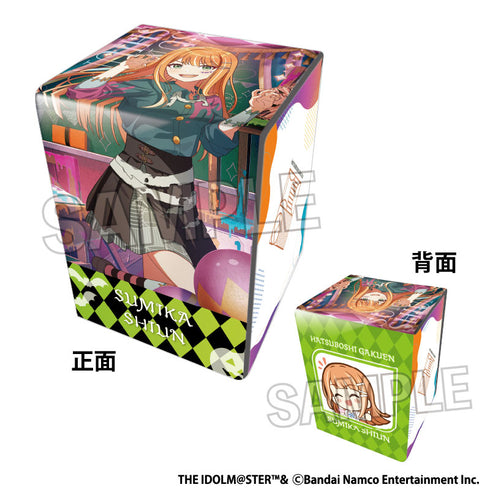 『学園アイドルマスター』イラスト合皮製デッキケースNT Tame-Lie-One-Step '24ハロウィン 紫雲清夏